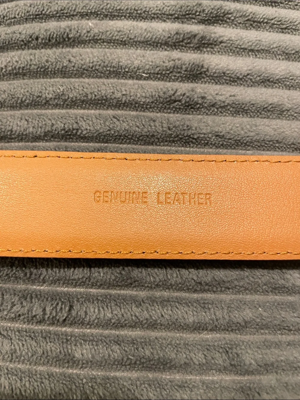 Classic Men’s Brooks Brothers Brown belt - Genuine Leather - Size 36-WORN TWICE